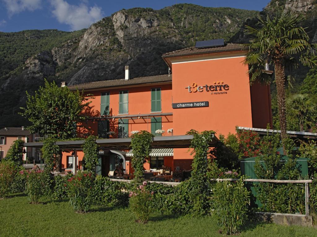 Charme Hotel Ristorante T3e Terre Ponte Brolla Esterno foto